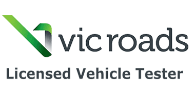 VicRoads Licensed Vehicle Tester logo